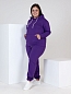 Женский костюм из футера 2х-нитка М-859 / Фиолетовый